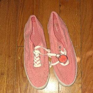 Women's Coral Eyelet Sneakers